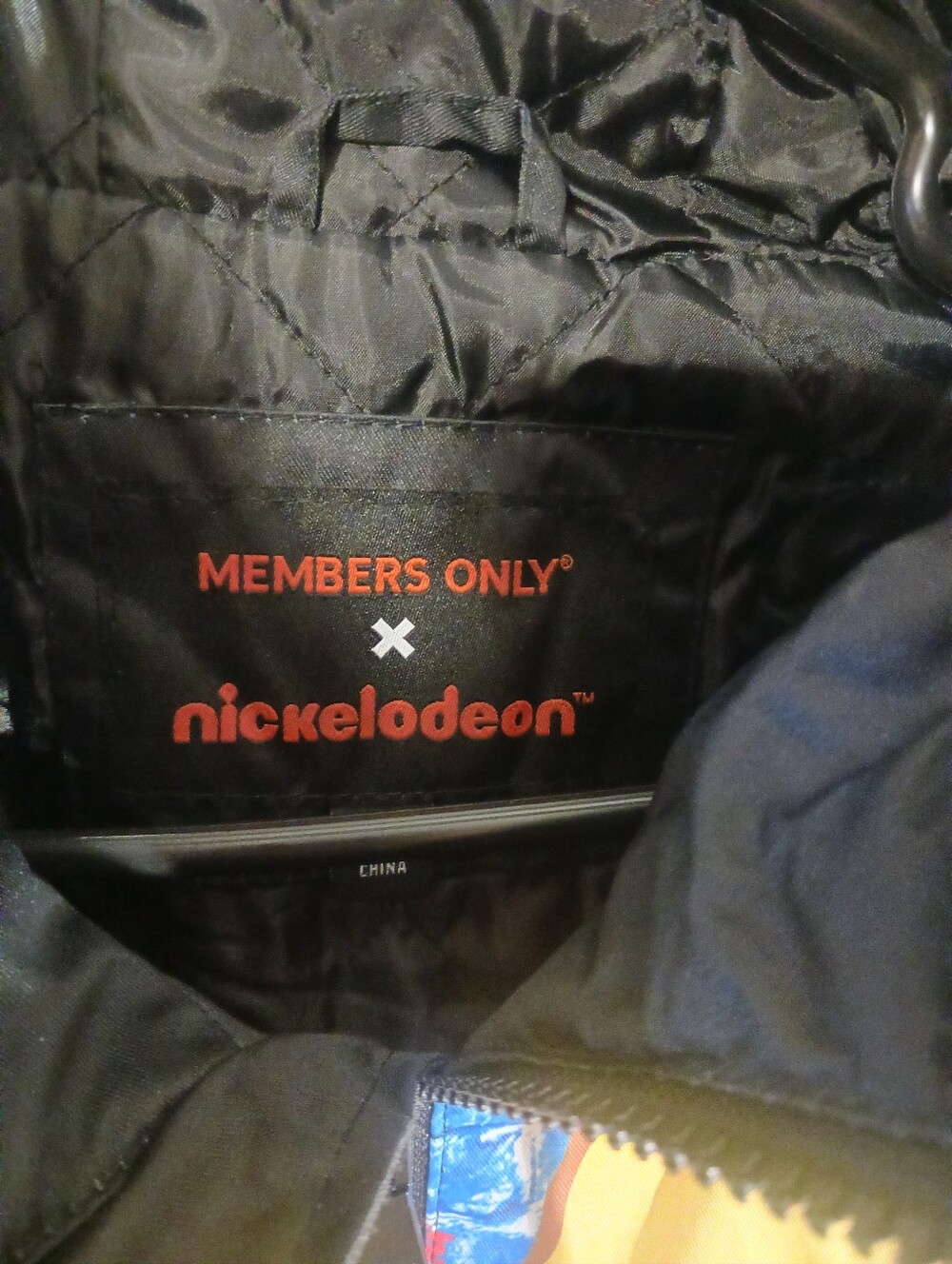 MEMBERS ONLY NICKELODEON Hey Arnold Cartoon Jacket Coat Mens Large - Picture 3 of 10